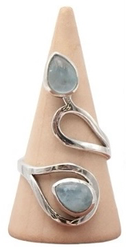 Aigue marine - Bague - Modèle 4