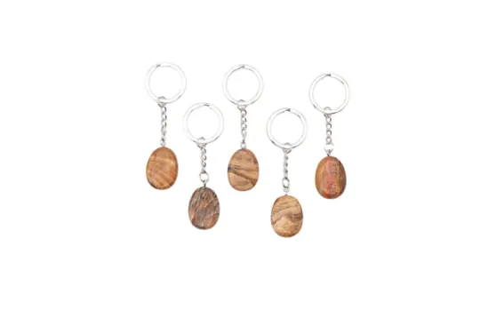 Jaspe paysage - Porte clés