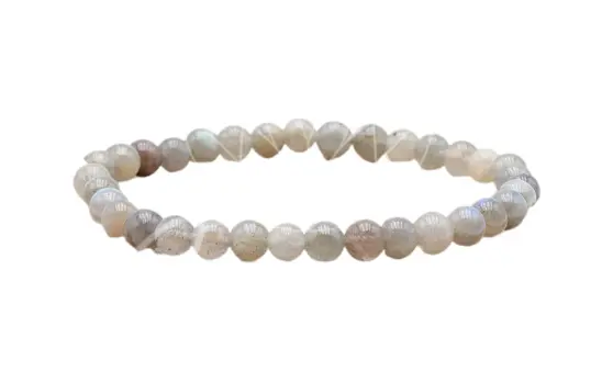 Labradorite - Bracelet boule 6 mm