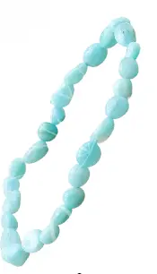 [97] Amazonite - Bracelet pierres roulées