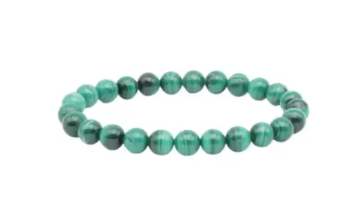 [337] Malachite - Bracelet boule 8 mm