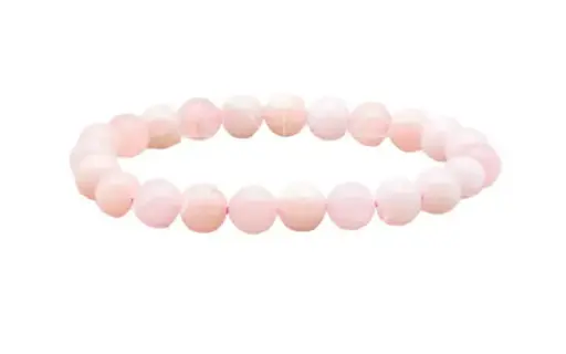 [349] Morganite - Bracelet boule 8 mm