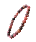 [506] Rhodonite - Bracelet boule 6 mm