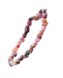 [572] Tourmaline multicolore - Bracelet pierres roulées